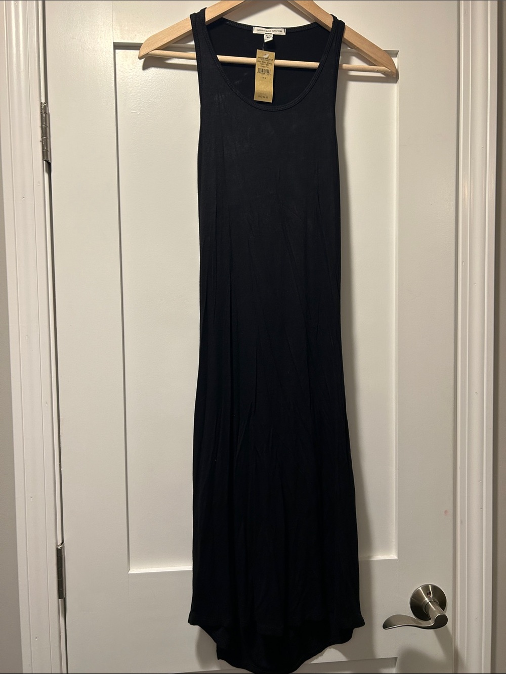 American Eagle Black Racerback Maxi Dress